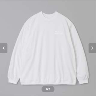 ワンエルディーケーセレクト(1LDK SELECT)のXL Long sleeve hem rib tee White ホワイト(Tシャツ/カットソー(七分/長袖))