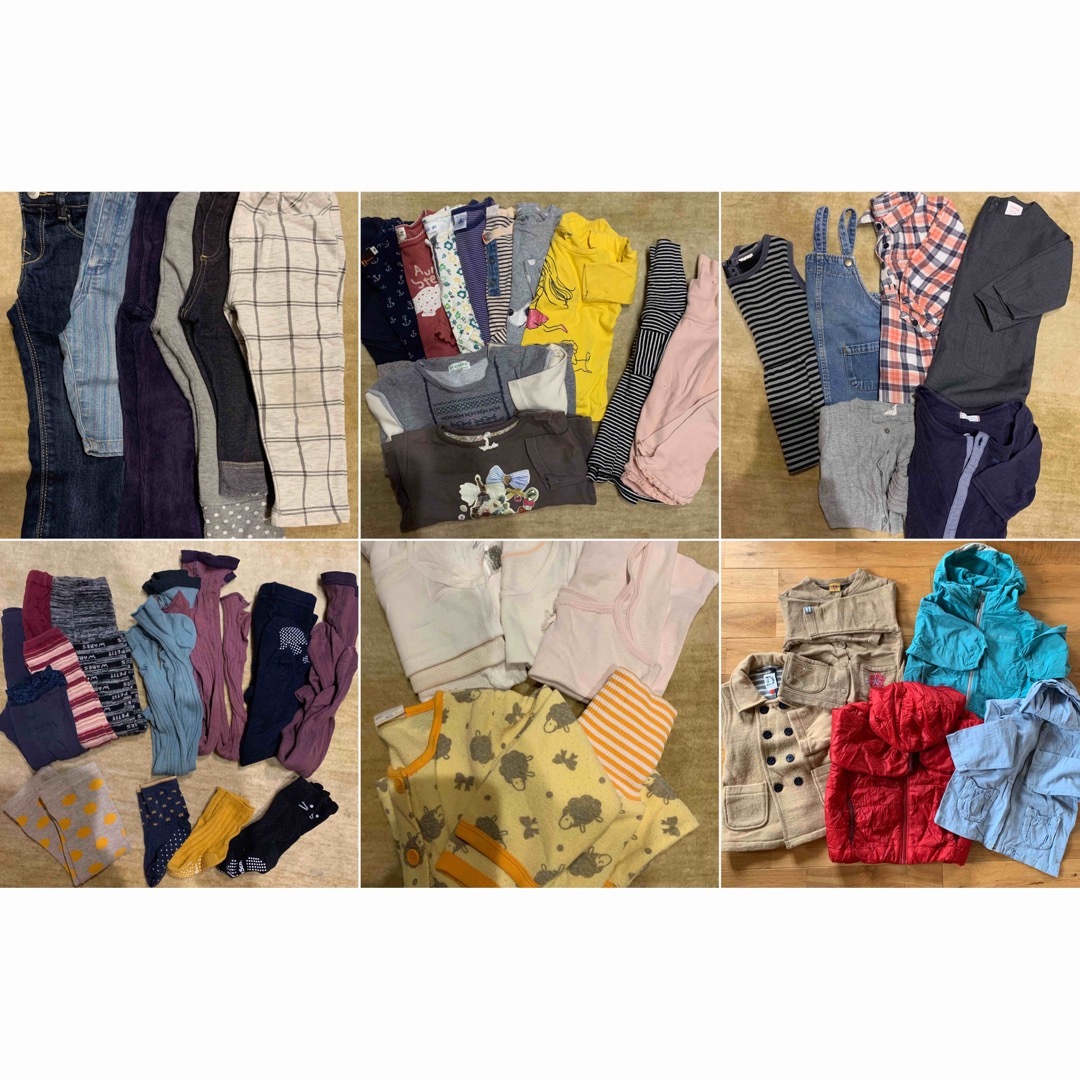 URBAN RESEARCH(アーバンリサーチ)の【再編集予定】 90 女の子 冬服セット 36着 他靴下類① キッズ/ベビー/マタニティのキッズ服女の子用(90cm~)(コート)の商品写真