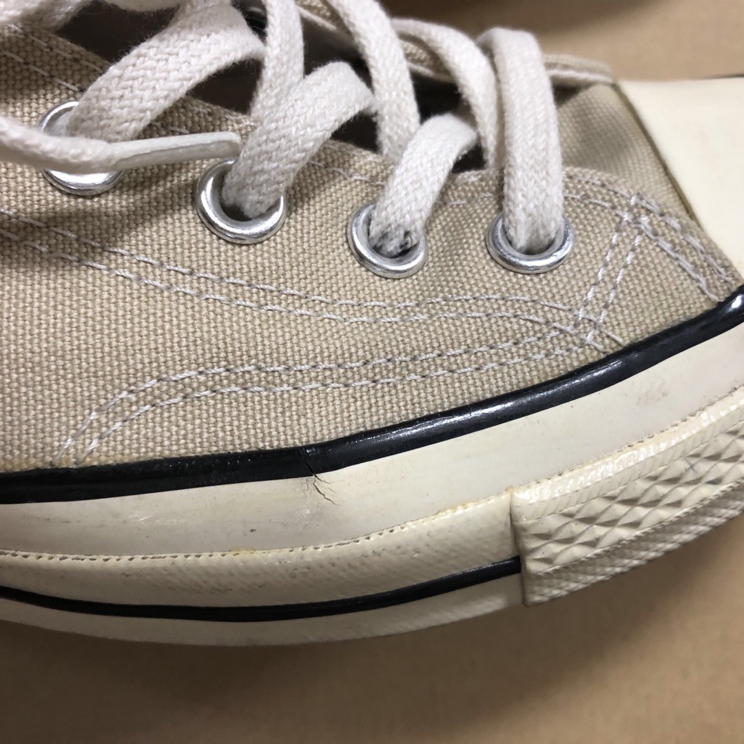 CONVERSE(コンバース)のコンバース　チャックテイラー　廃盤モデル　ヴィンテージ　カーキー　25cm メンズの靴/シューズ(スニーカー)の商品写真