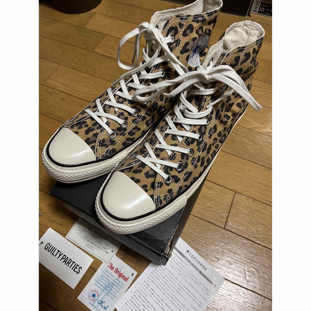 wacko maria コンバース leopard 28cmレオパードキムタク着