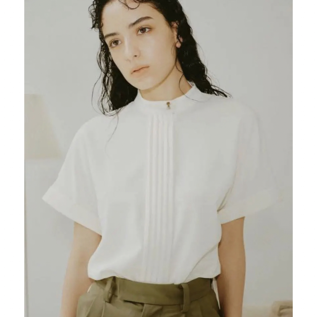 L’or Front Pleats Blouse