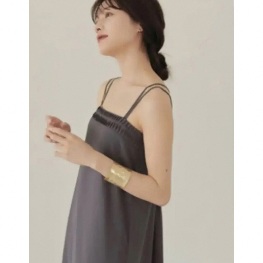 L’Or  ロル Back Cross Camisole Dress