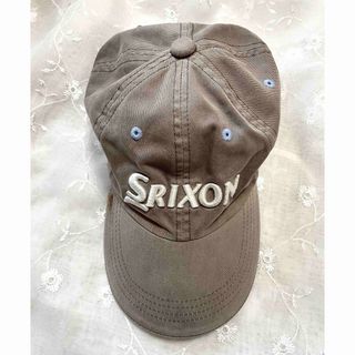 スリクソン(Srixon)のSRIXON スリクソン BETTER BALLキャップ帽子 ブラウンベージュ(キャップ)