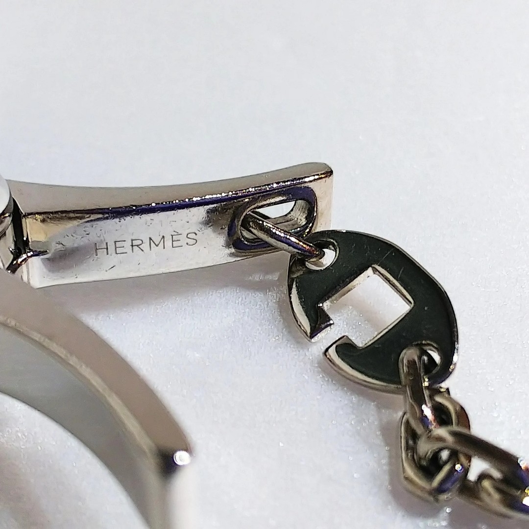 エルメス フィルー グローブホルダー チェーン 手袋 SV925 HERMES