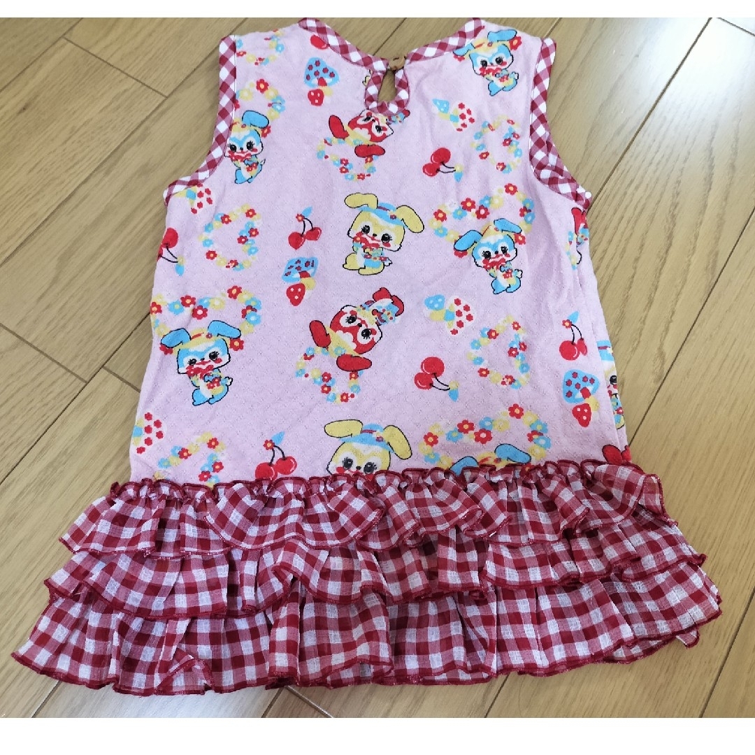 FORTY ONE(フォーティーワン)のフォーティーワン チュニック 120サイズ キッズ/ベビー/マタニティのキッズ服女の子用(90cm~)(Tシャツ/カットソー)の商品写真