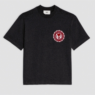 人気⭐︎ 新品未使用　アミパリス 半袖Tシャツ　黒×赤　xsサイズ