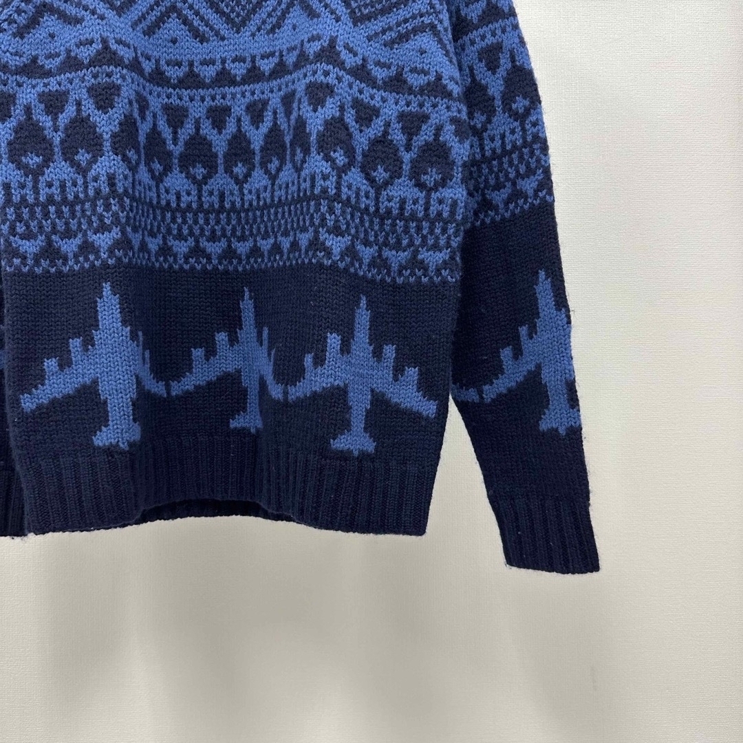 Yohji Yamamoto - ヨウジヤマモト AAR ダーバン 戦闘機 ノルディック柄