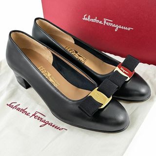 Ferragamo - ☆未使用☆フェラガモ パンプス ヴァラリボン ラウンド