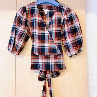 エイチアンドエム(H&M)のチュニック カットソー トップス H&M パフスリーブ(カットソー(長袖/七分))