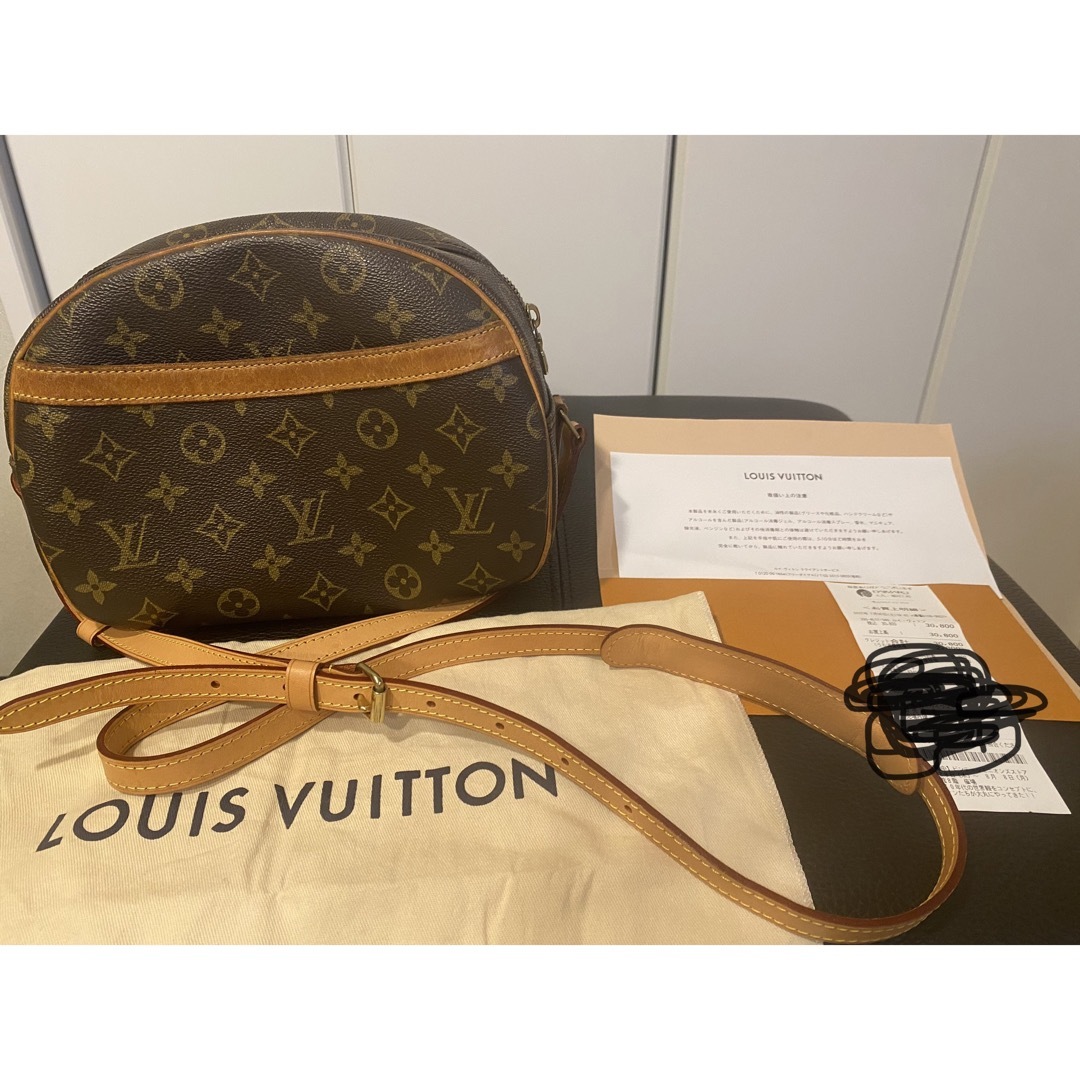 極上超美品 LOUIS VUITTON モノグラム ショルダーバッグ ブロワ