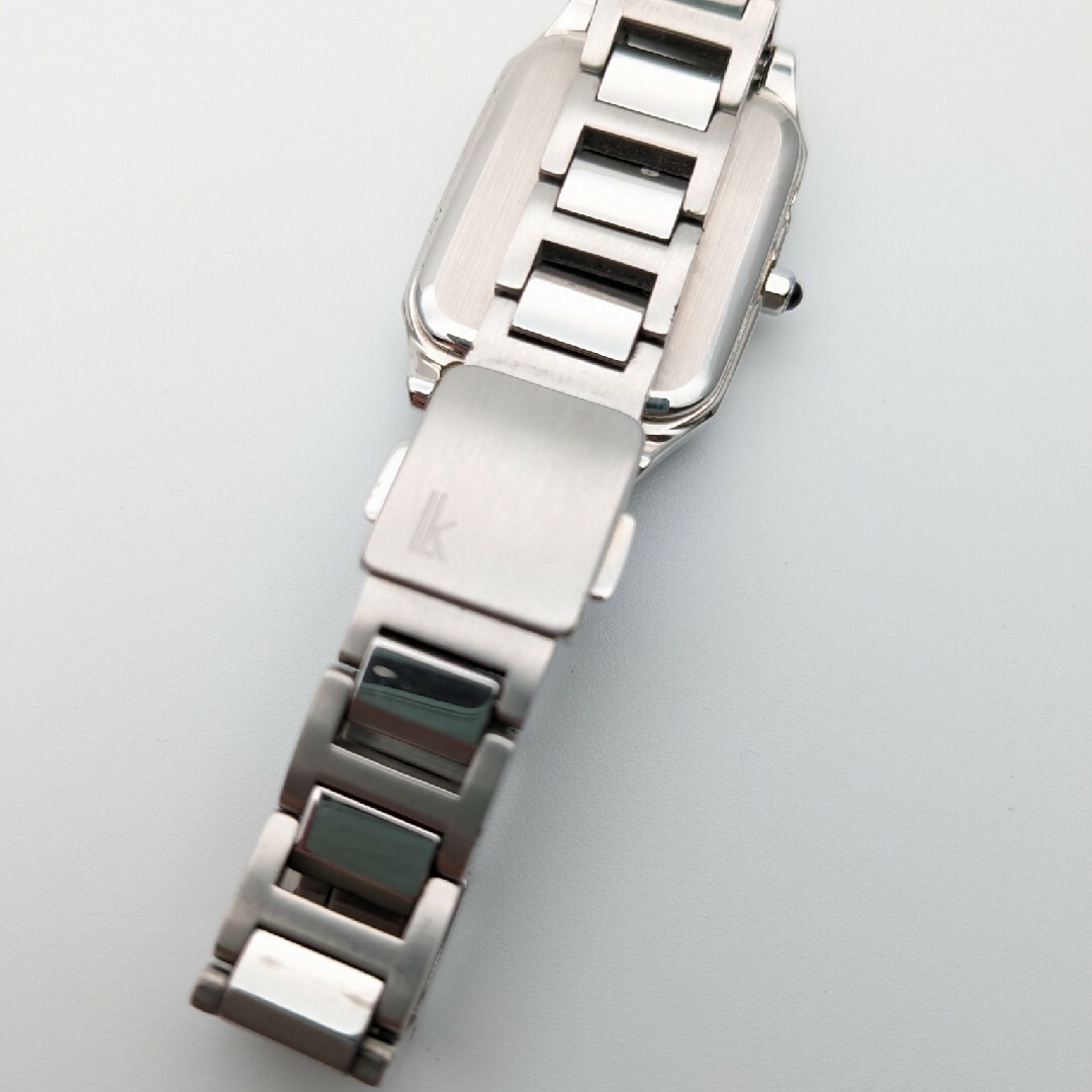 SEIKO - 稼働品 ルキア LUKIA スクエア ソーラー電波時計 SEIKO