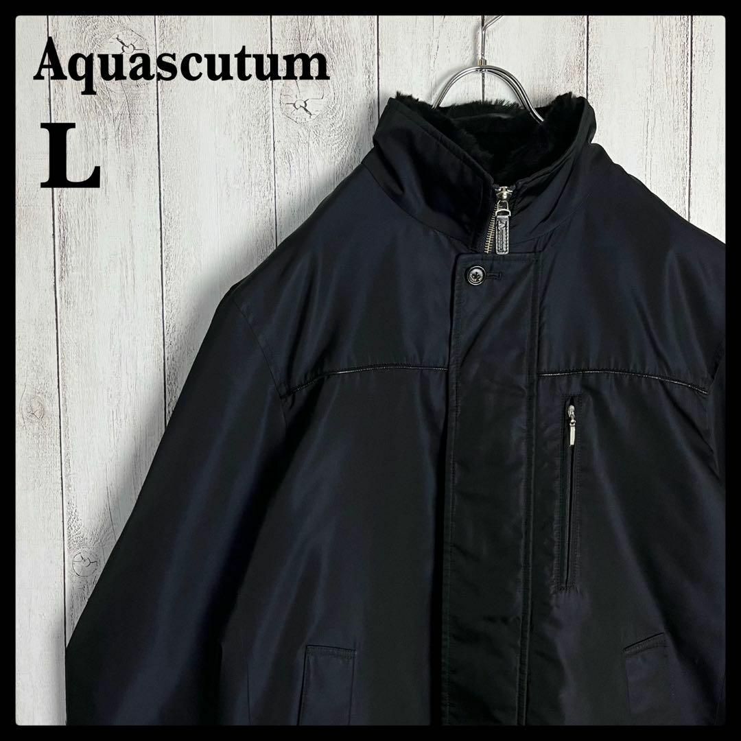 AQUA SCUTUM - 【人気Lサイズ】アクアスキュータム☆ラビットファー