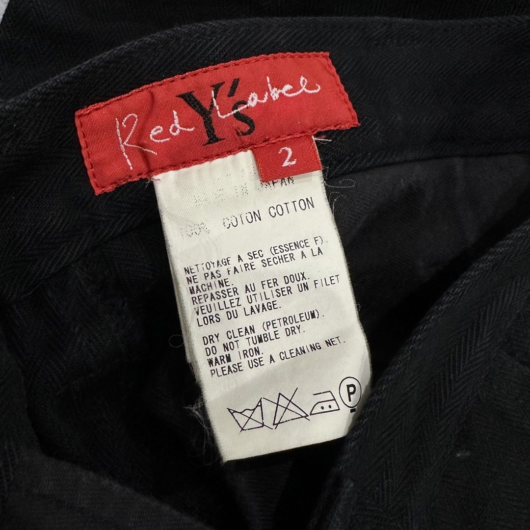 Y's(ワイズ)のY's Red Label ワイズ  レッドレーベル ナンバリング カーゴパンツ レディースのパンツ(ワークパンツ/カーゴパンツ)の商品写真