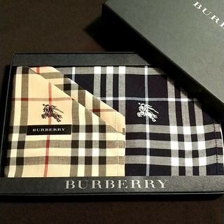 バーバリー(BURBERRY)のBURBERRY ハンカチセット(ハンカチ/ポケットチーフ)