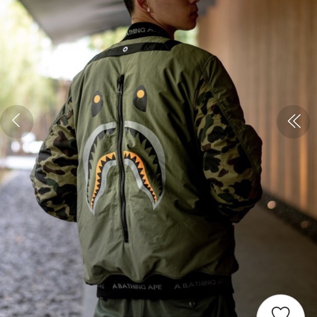 A BATHING APE ミリタリーアウター