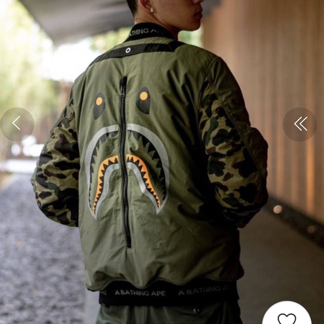 A BATHING APE(アベイシングエイプ)のA BATHING APE ミリタリーアウター メンズのジャケット/アウター(ミリタリージャケット)の商品写真