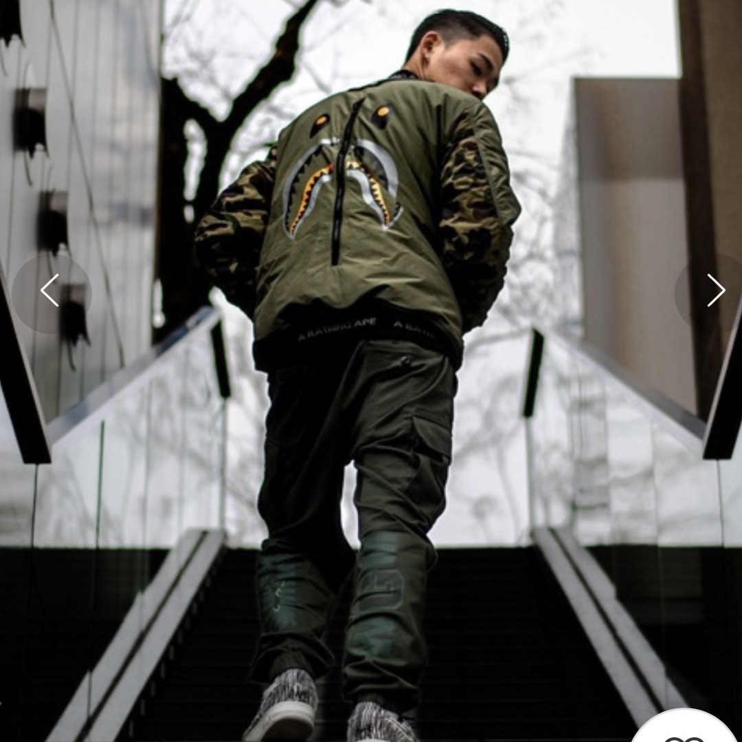 A BATHING APE ミリタリーアウター