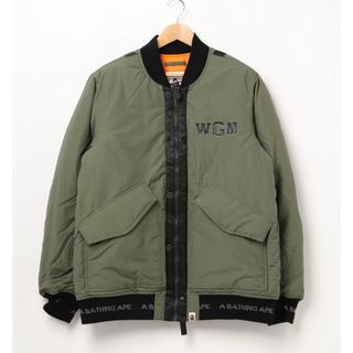 A BATHING APE - A BATHING APE ミリタリーアウターの通販 by ぷかぷか