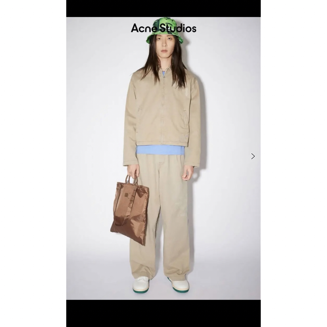 「早い者勝ち」acne studios ダメージジップジャケット | フリマアプリ ラクマ