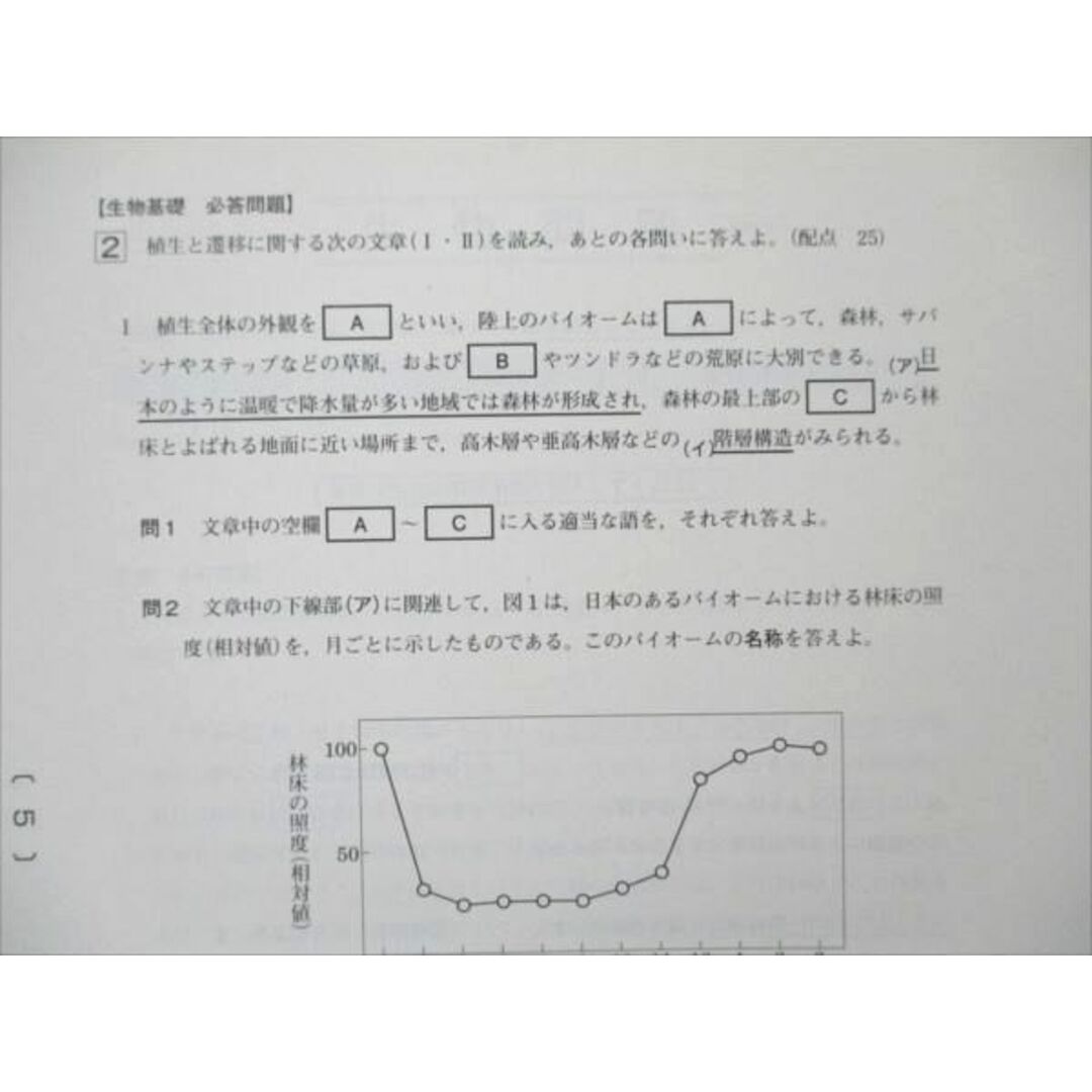 VD20-036 ベネッセ 2018年度 進研模試 科目別総集編 生物 未使用 08m0D