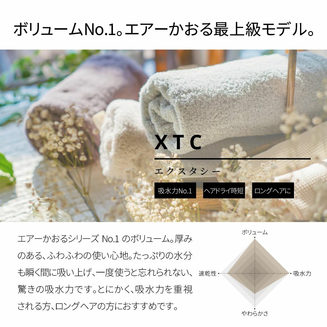 エアーかおる XTC フェイスタオル 6枚セット日本製