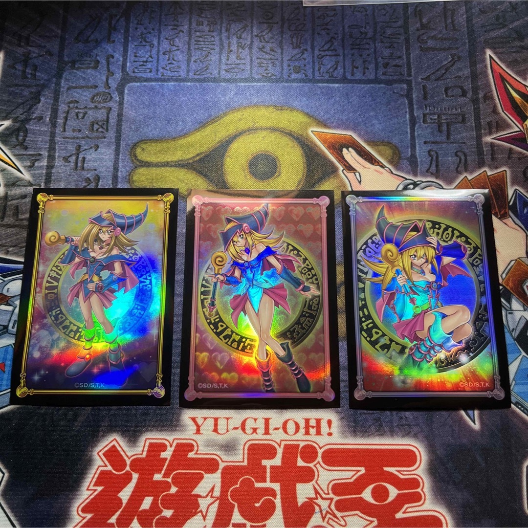 遊戯王 - ブラックマジシャンガール 限定スリーブ 3枚セットの通販 by