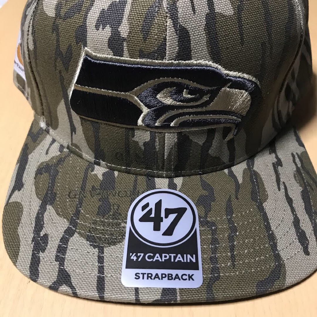 新品★Carhartt x ‘47 x NFL★シアトルシーホークス〜キャップ