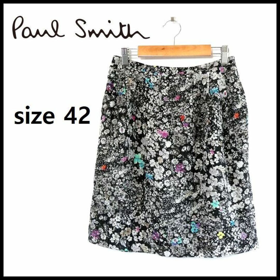 Paul Smith(ポールスミス)のポールスミス レディース スカート 花柄 膝丈 スカート レディースのスカート(ひざ丈スカート)の商品写真