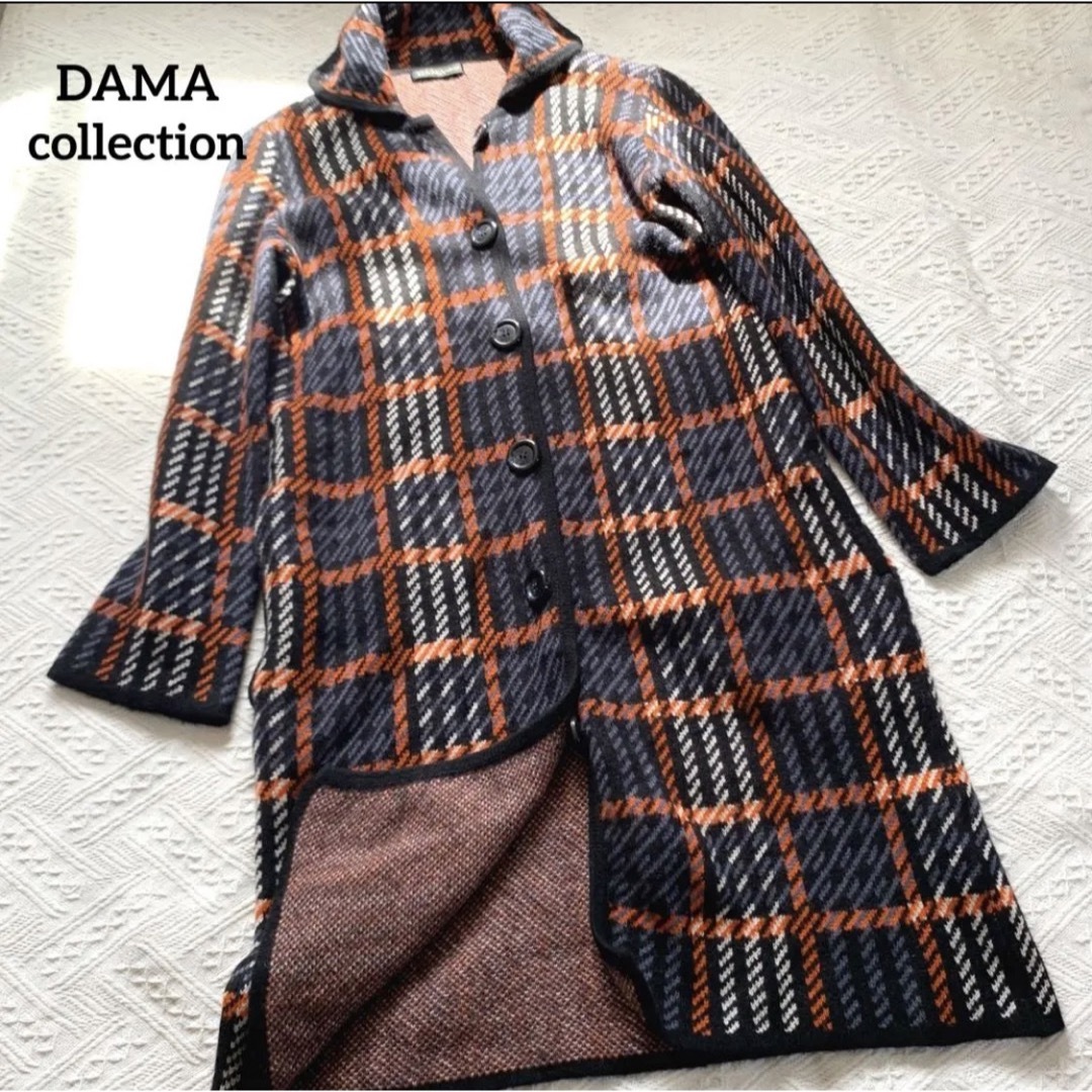 【美品】DAMA collection ダーマ コレクション チェックジャケット