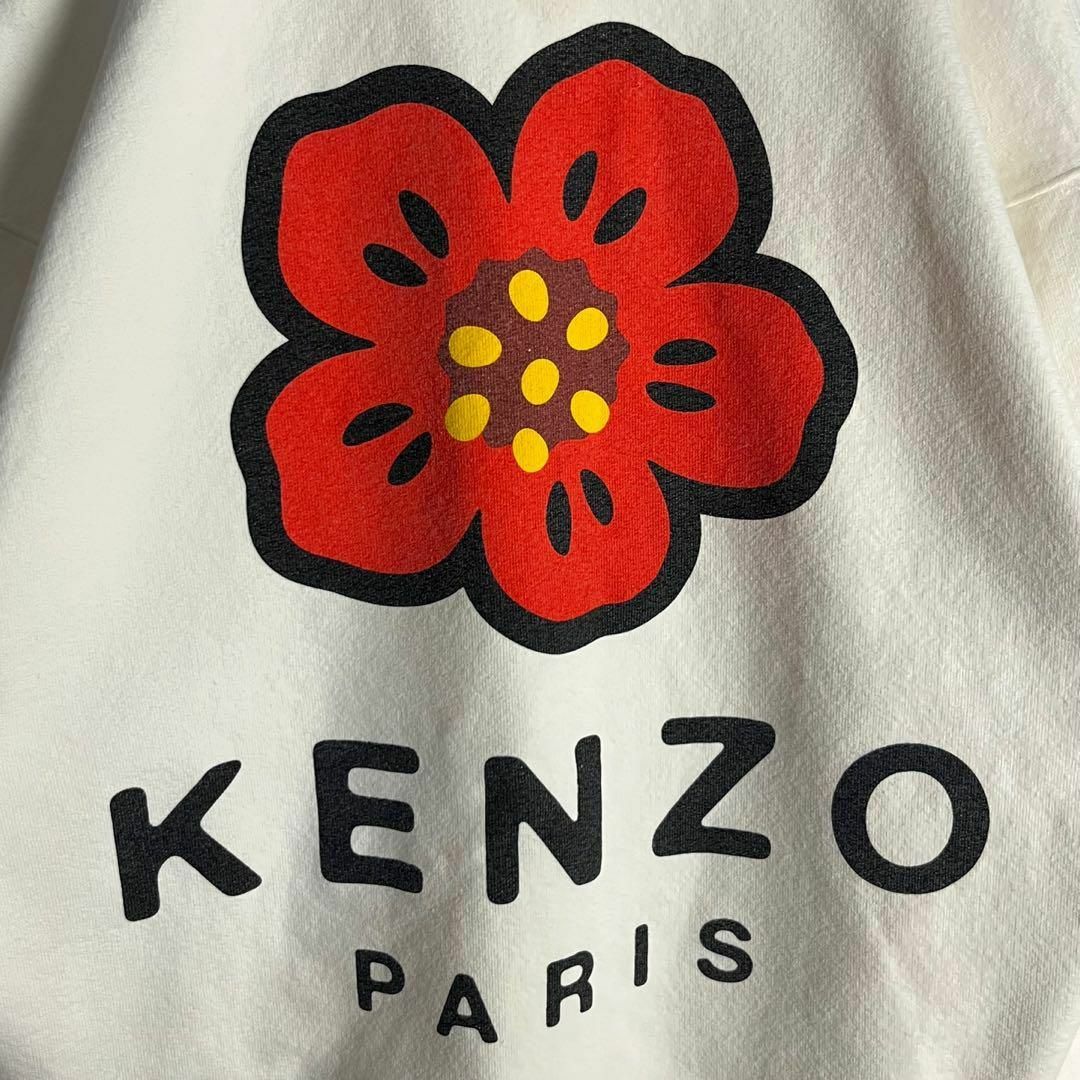 KENZO - 【現行】ケンゾー☆バックプリント入りパーカー フラワー Boke