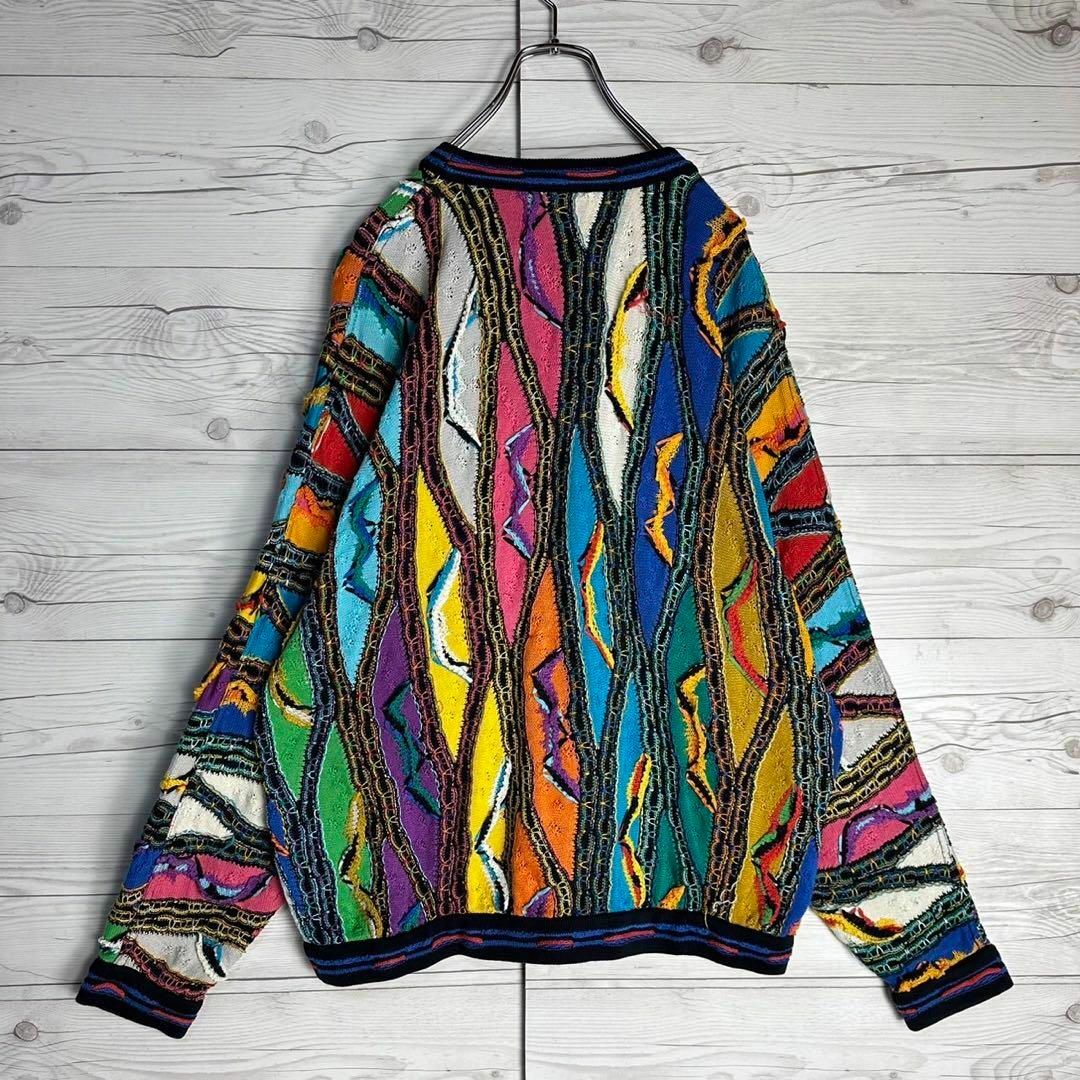 【幻の1点モノ】COOGI クージー 立体 編込み 3Dニット 入手困難 希少