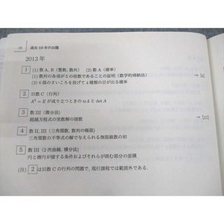 VD11-074 駿台 東京工業大学 東工大数学/直前・東工大プレ数学演習 テキスト 2017 夏期/冬期/直前 計3冊 14m0D