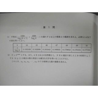 VD02-121 鉄緑会 東大直前演習会 英語/数学/国語/理科 2021年2月 未 ...