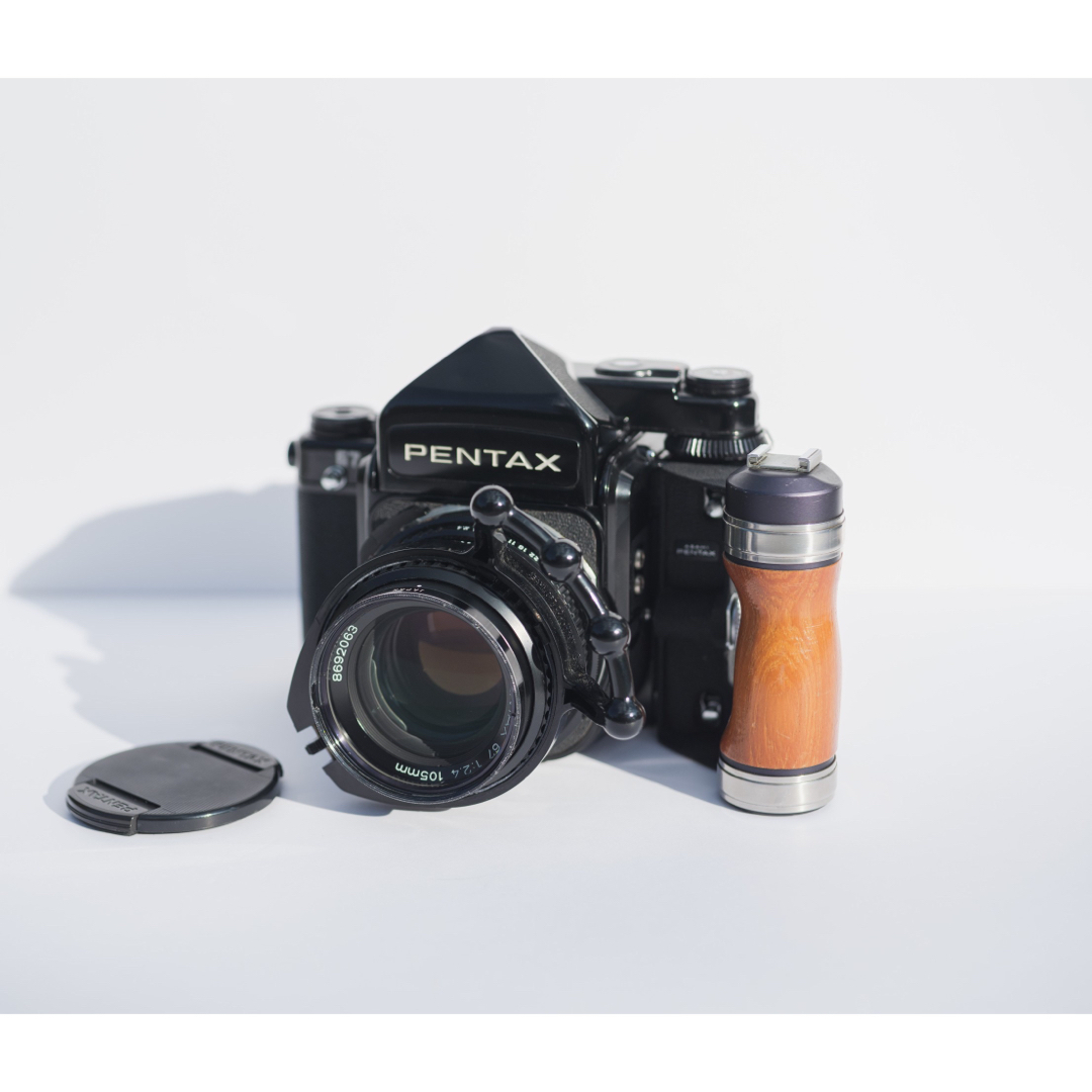 PENTAX(ペンタックス)のPENTAX67 105mm F2.4 スマホ/家電/カメラのカメラ(フィルムカメラ)の商品写真