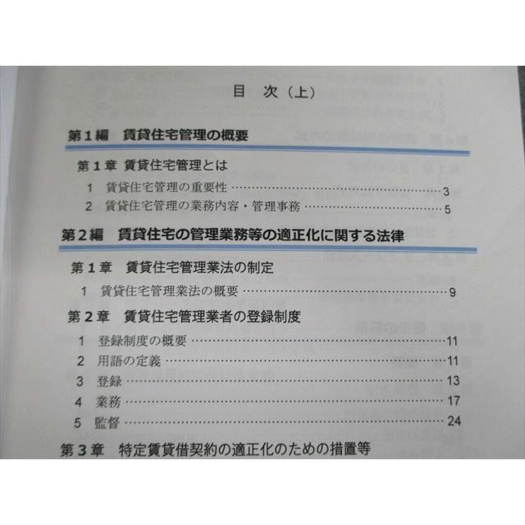 VD02-051 アガルート 賃貸不動産経営管理士 総合講義/過去問解説講座 上巻/下巻 2023 計4冊 60M4D 3