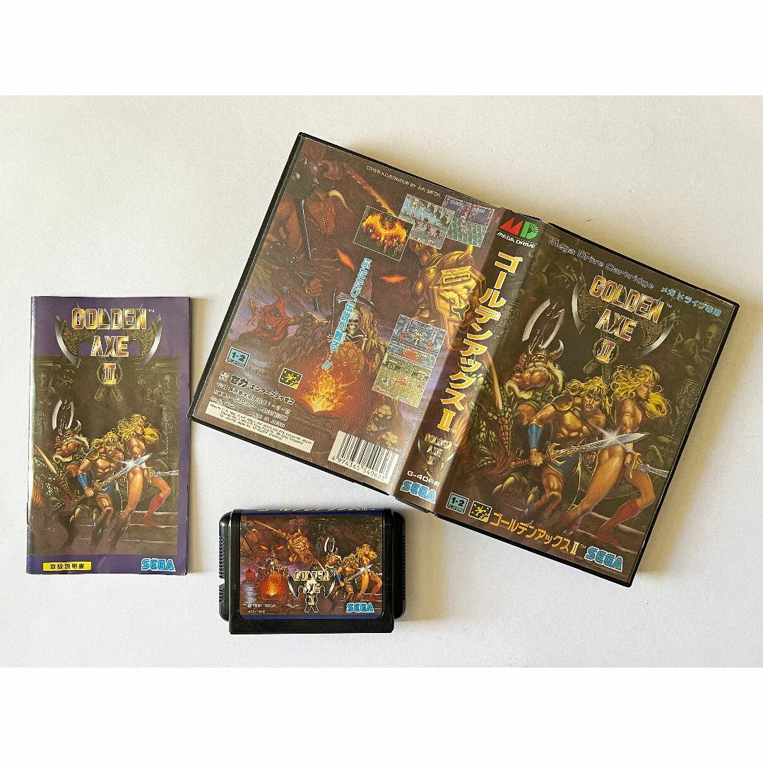 メガドライブ ゴールデンアックス2　Mega Drive Golden Axe