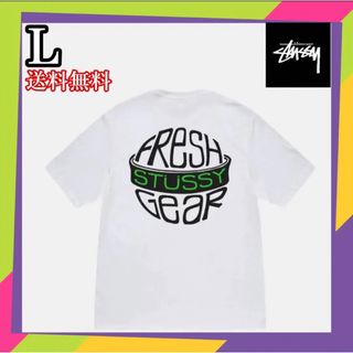 ステューシー(STUSSY)の即完売 Stussy FRESH GEAR TEE White L(Tシャツ/カットソー(半袖/袖なし))