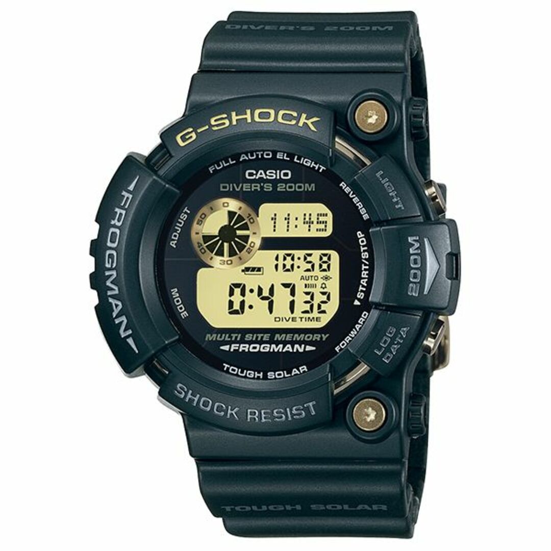 CASIO G-SHOCK FROGMAN GW-225A-1JF 25周年記念腕時計(デジタル)