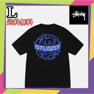 ステューシー(STUSSY)の即完売 Stussy FRESH GEAR TEE Black L(Tシャツ/カットソー(半袖/袖なし))