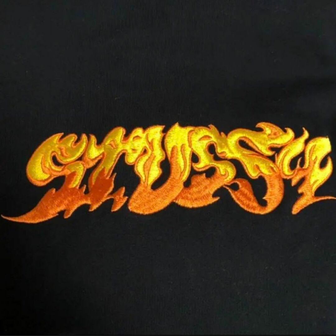 STUSSY - 【即完売モデル】STUSSY 刺繍ロゴ ファイヤー 入手困難 希少