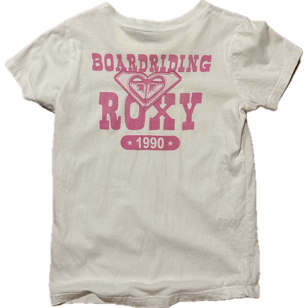 Roxy(ロキシー)のロキシー ROXY Tシャツ ホワイト ピンク レディースのトップス(Tシャツ(半袖/袖なし))の商品写真