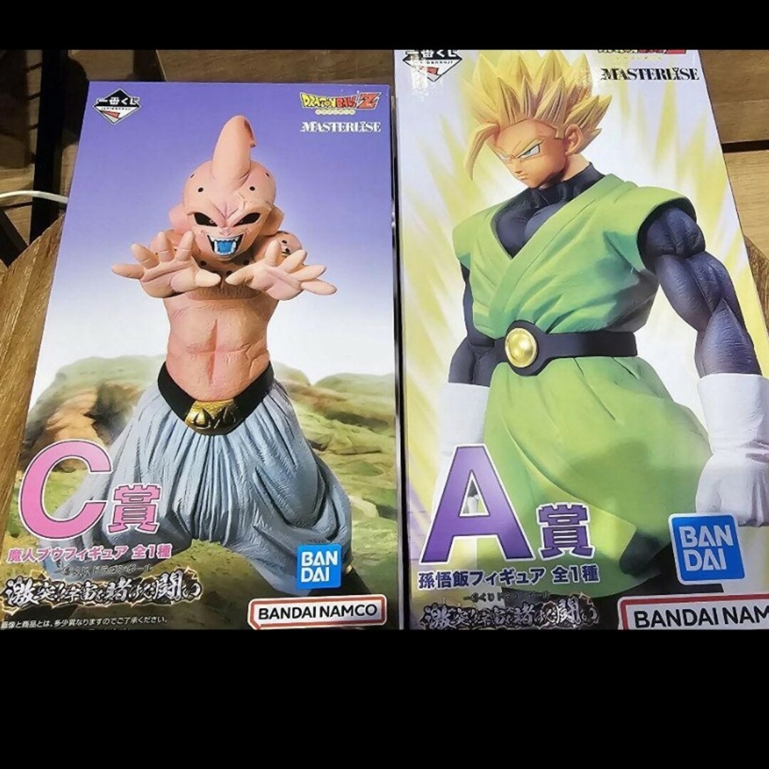 一番くじドラゴンボール フィギュア 孫悟飯 ブウ-