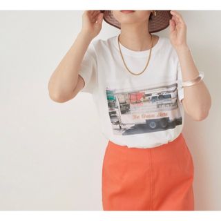 アダムエロぺ(Adam et Rope')のアダムロペ　旅するフォトtee(Tシャツ(半袖/袖なし))