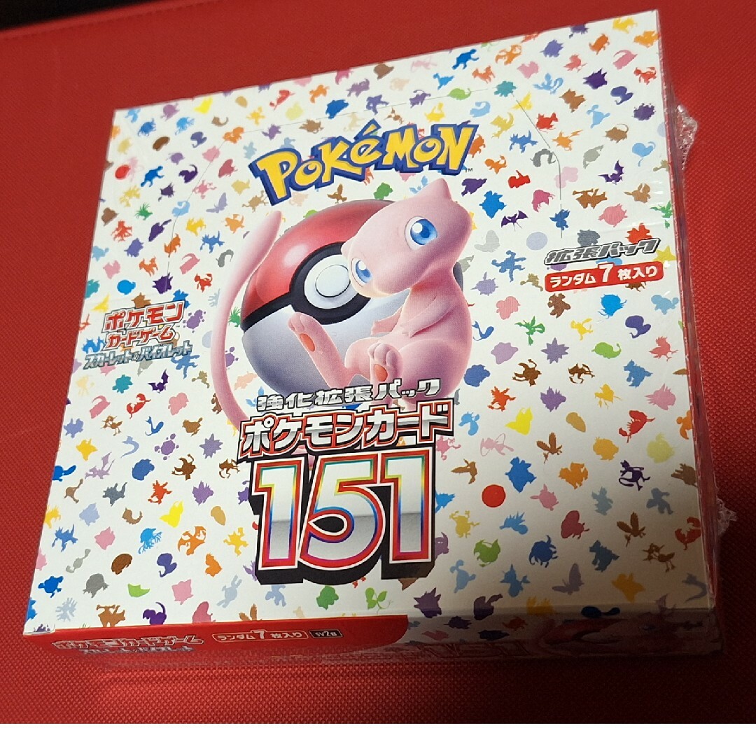 ポケモン - 【シュリンク付】ポケモンカード 151 クレイバースト BOX 2