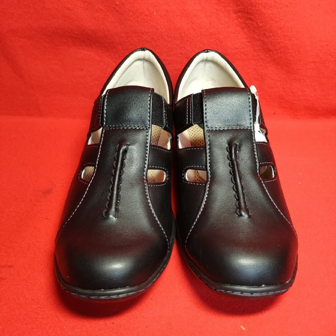 pansy(パンジー)のパンジー 革靴 スリッポン クールステップ 幅広3E 外反母趾 痛くない靴 レディースの靴/シューズ(ローファー/革靴)の商品写真