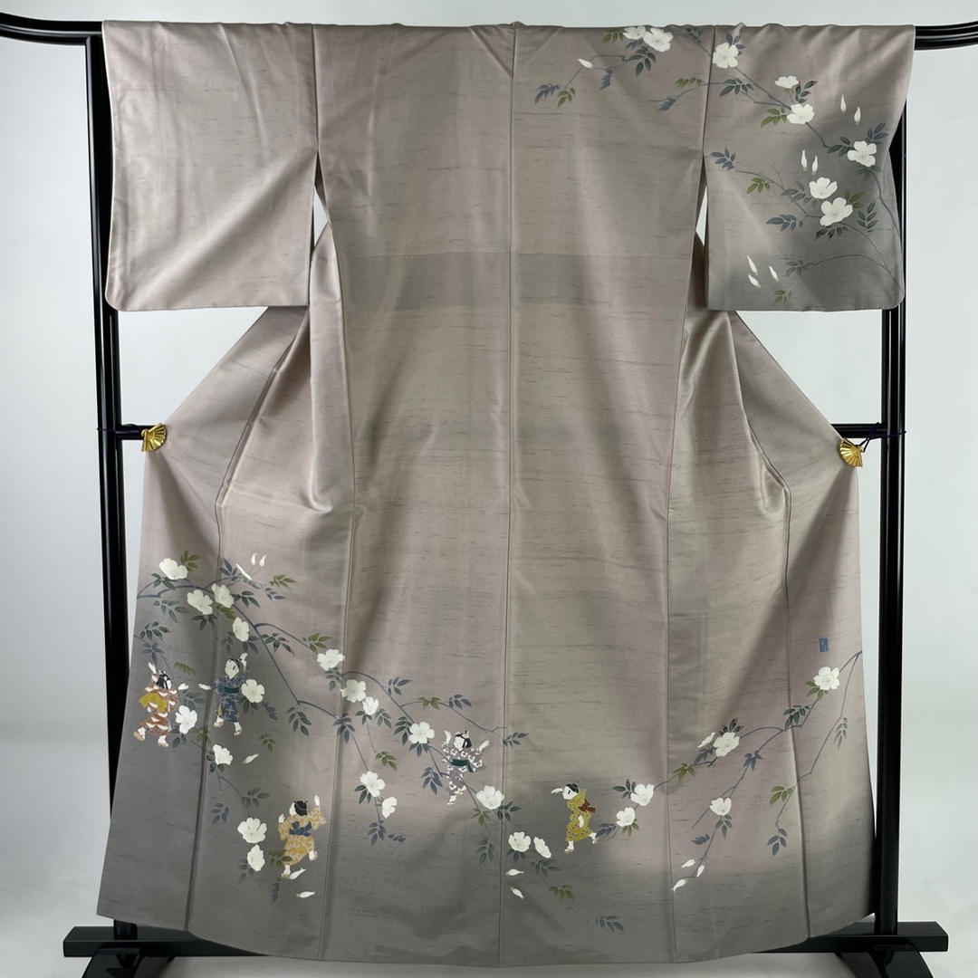 紬 身丈162.5cm 裄丈65.5cm M 正絹 美品 秀品