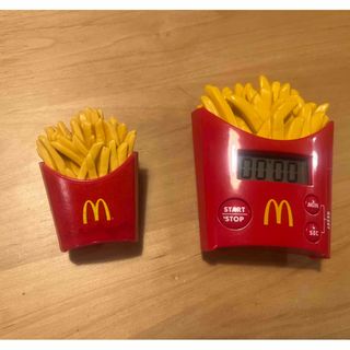 マクドナルド(マクドナルド)のマクドナルド　ポテトタイマー&マグネット(ノベルティグッズ)