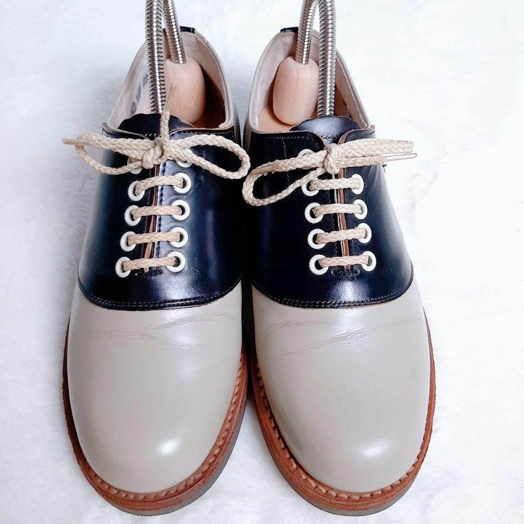 REGAL(リーガル)のリーガル☆サドルシューズ☆23.5☆レディース☆カジュアル レディースの靴/シューズ(ローファー/革靴)の商品写真