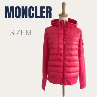 モンクレール(MONCLER)のMoncler cardigan ダウンカーディガン　フーディ(トレーナー/スウェット)