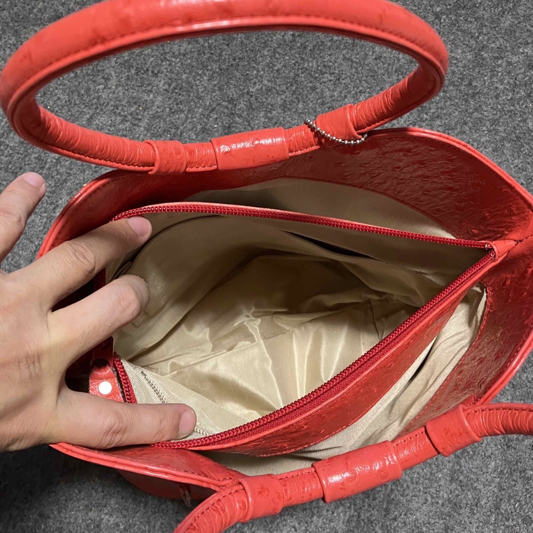KAORU(カオル)の【MODE KAORU】 モードカオル / ハンドバッグ / オーストリッチ レディースのバッグ(ハンドバッグ)の商品写真